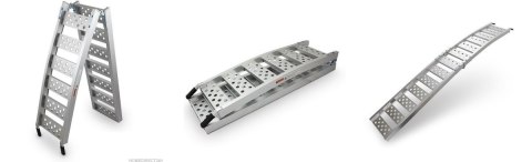 RAMPA ZAŁADUNKOWA NAJAZD ALU DO 320 KG