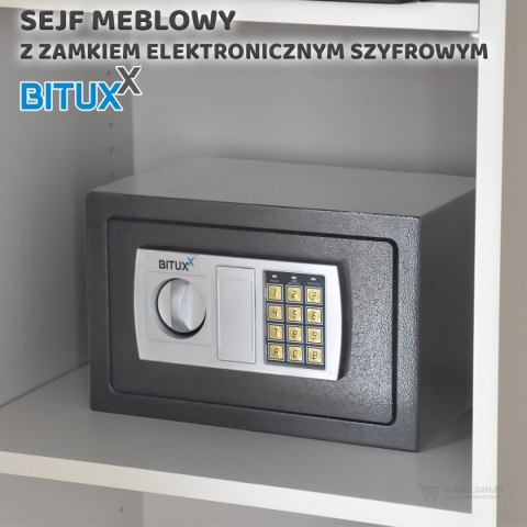 SEJF DOMOWY Z ZAMKIEM SZYFROWYM NA DROBIAZGI PIENIĄDZE OSZCZĘDNOŚCI