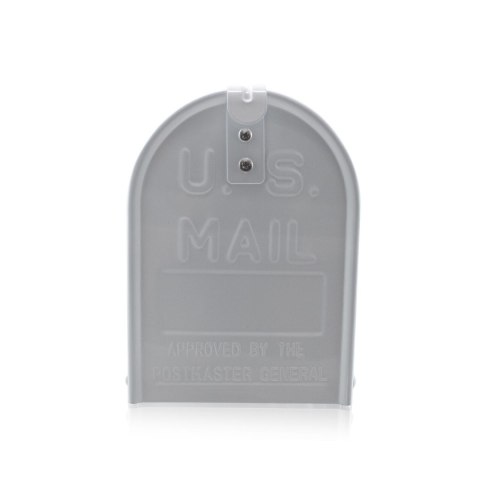SOLIDNA SKRZYNKA NA LISTY POCZTOWA AMERYKAŃSKA BIAŁA Z UCHWYTEM