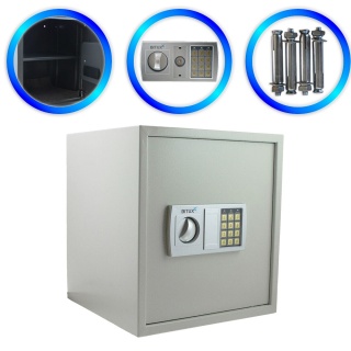 Sejf/Szafa Pancerna do biura Domu Firmy z zamkiem elektronicznym na szyfr 4 mm sejf z zamkiem do domu i biura