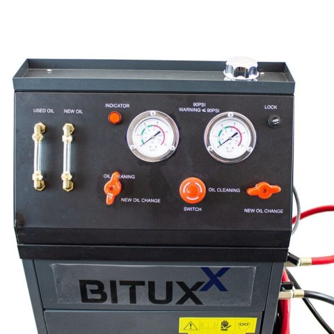 Urządzenie do wymiany oleju w automatycznych skrzyniach biegów zestaw