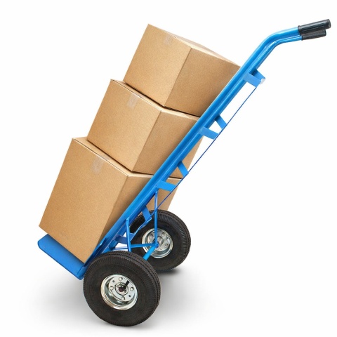 Wózek ręczny magazynowy 200kg na oponach pneumatycznych Transportowy