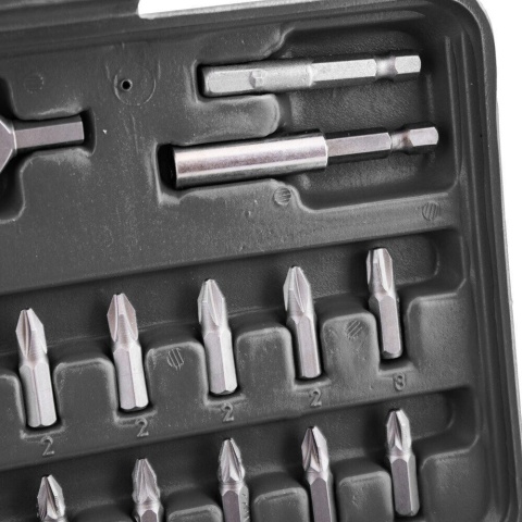 Zestaw narzędzi Bitów TORX i imbusów – 100 elementów w skrzynce, uniwersalny komplet do różnorodnych napraw