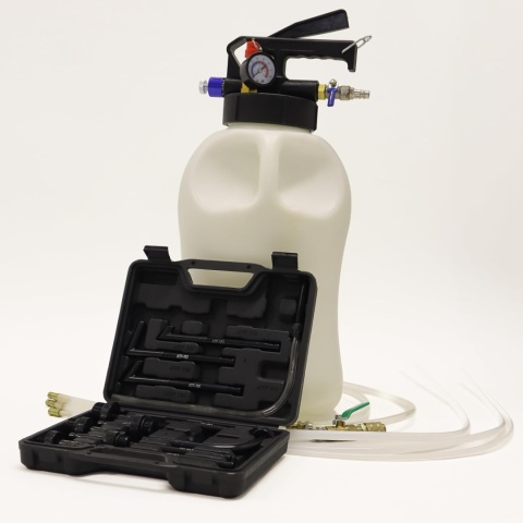 BITUXX uniwersalny 10 L pneumatyczny przyrząd do nalewania oleju przekładniowego – pompa napełniająca do wlewania oleju