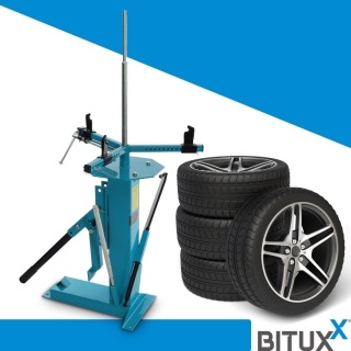 Bituxx Maszyna do montażu opon 4–19 cali – profesjonalne urządzenie warsztatowe do demontażu i montażu opon