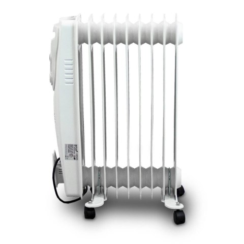 ELEKTRYCZNY GRZEJNIK OLEJOWY BITUXX 2000W BIAŁY REGULACJA TEMPERATURY