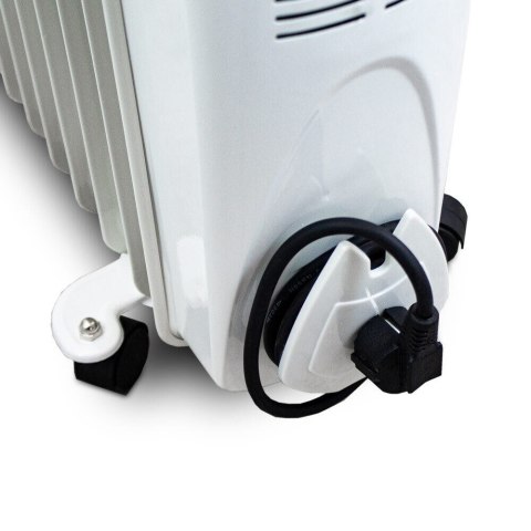 GRZEJNIK OLEJOWY ELEKTRYCZNY 11 ŻEBROWY BITUXX 2500W BIAŁY REGULACJA TEMPERATURY