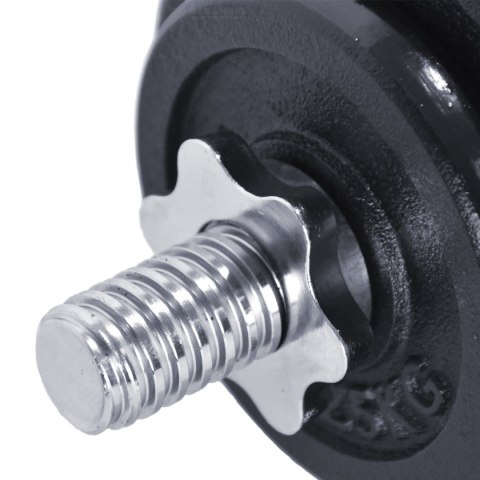 HANTLE REGULOWANE - ZESTAW HANTLI DO TRENINGU SIŁOWEGO 4x2,5kg ORAZ 4x1,25kg +ETUI