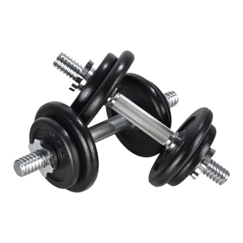 HANTLE REGULOWANE - ZESTAW HANTLI DO TRENINGU SIŁOWEGO 4x2,5kg ORAZ 4x1,25kg +ETUI