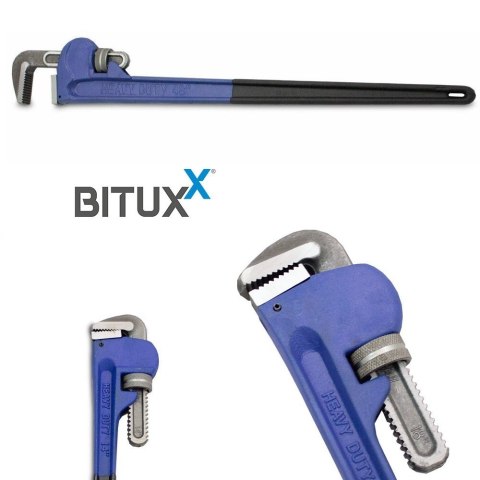 KLUCZ SZWED DO RUR NAKRĘTEK ŻABA NASTAWNY 48'' 1220MM DO ODKRĘCANIA