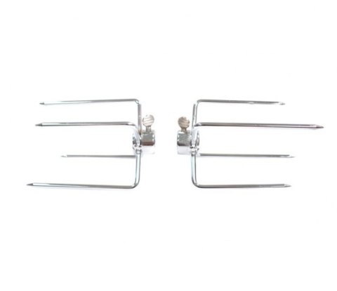 KOLCE WIDELCE DO ROŻNA OBROTOWEGO GRILLA BITUXX SZPIKULCE ZE STALI NIERDZEWNEJ