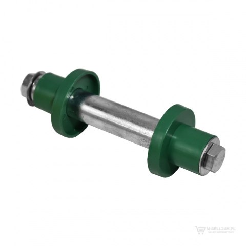 KOMPLET 2SZT ŻÓŁTE KOŁA DO TACZKI DWUKOŁOWEJ WÓZKA OGRODOWE PEŁNE BEZDĘTKOWE