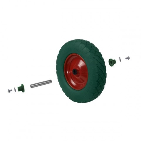 KOMPLET BEZDĘTKOWYCH KÓŁ DO TACZKI DWUKOŁOWEJ WÓZKA 2SZT do 250KG