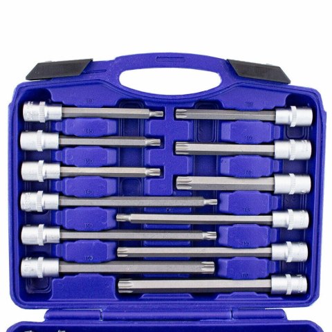 KOMPLET KLUCZY NASADOWYCH TORX 32 ELEMENTY BITUXX W WALIZCE