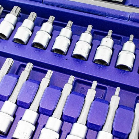 KOMPLET KLUCZY NASADOWYCH TORX 32 ELEMENTY BITUXX W WALIZCE