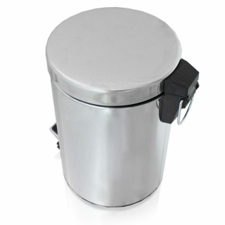 Kosz na śmieci 3l do kuchni łazienki mały ze stali nierdzewnej z wiaderkiem