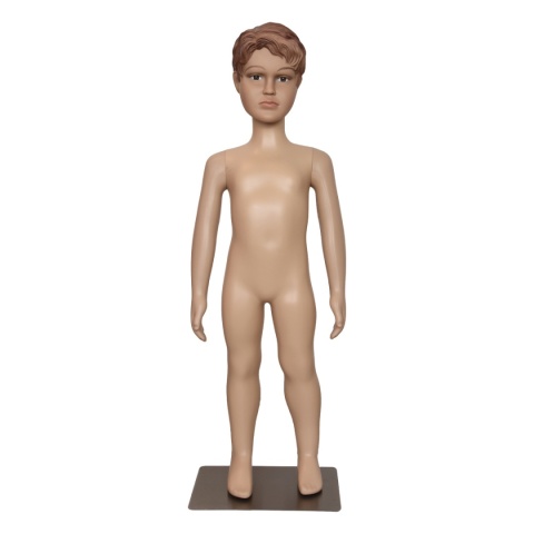 Manekin chłopięcy dziecięcy wystawowy 90cm pełnopoctaciowy na witrynę