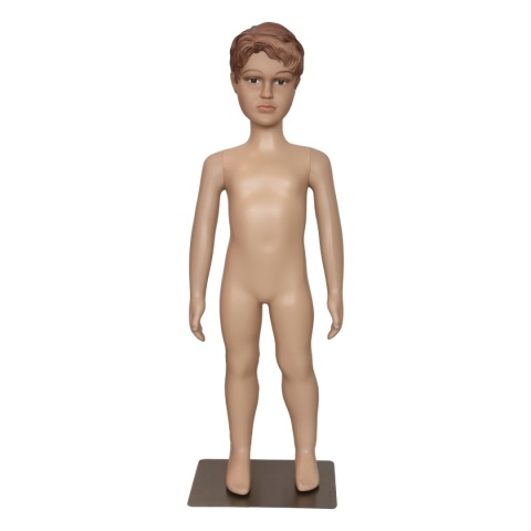 Manekin chłopięcy dziecięcy wystawowy 90cm pełnopoctaciowy na witrynę