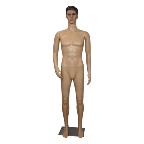 Manekin męski pełnopostaciowy wystawowy do sklepu Polietylen 190cm