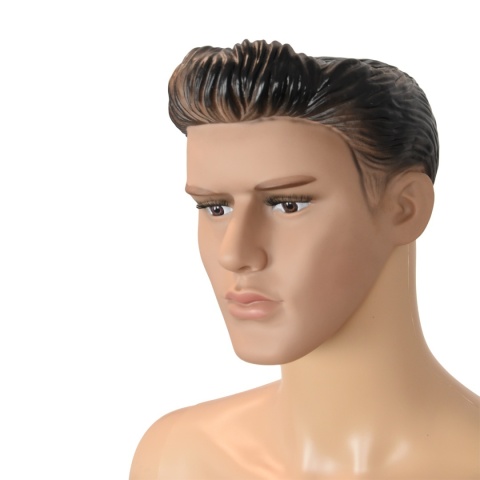 Manekin męski pełnopostaciowy wystawowy do sklepu Polietylen 190cm