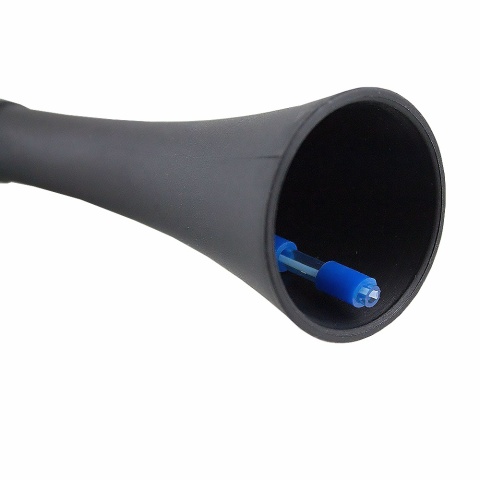 Pistolet do piaskowania na sprężone powietrze ze zbiornikiem 1l dysze szczotkowe