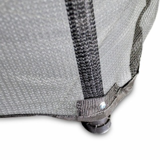 Bituxx Różowa trampolina ogrodowa dla dzieci – z osłoną i siatką bezpieczeństwa, idealna do ogrodu i zabawy na świeżym powietrzu