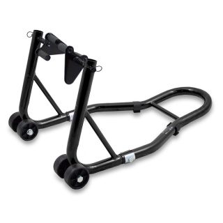 Stojak do motocykla motoru na przednie koło uniwersalny 21-26cm Czarny