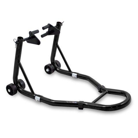 Stojak do motocykla motoru na przednie koło uniwersalny 21-26cm Czarny