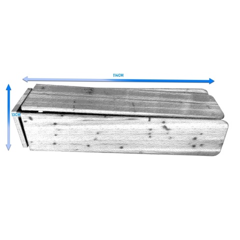 Stół biesiadny rozkłądany krzyżowy Barowy zewnętrzny na ogród