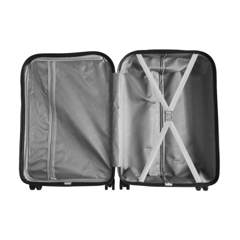 ZESTAW WALIZEK PODRÓŻNYCH 3SZT BARUT ABS MOCNE NA 4 KÓŁKACH KOMPLET XL+L+M CZARNE