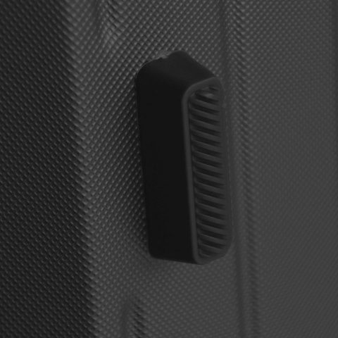 ZESTAW WALIZEK PODRÓŻNYCH 3SZT BARUT ABS MOCNE NA 4 KÓŁKACH KOMPLET XL+L+M CZARNE