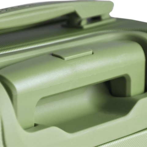 ZESTAW WALIZEK PODRÓŻNYCH 3SZT BARUT ABS MOCNE NA 4 KÓŁKACH KOMPLET XL+L+M MIĘTOWE