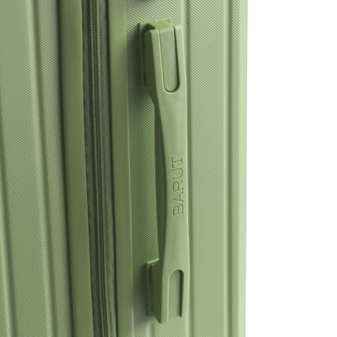 ZESTAW WALIZEK PODRÓŻNYCH 3SZT BARUT ABS MOCNE NA 4 KÓŁKACH KOMPLET XL+L+M MIĘTOWE