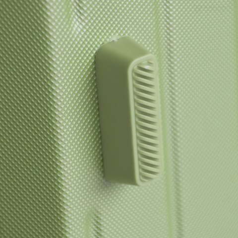 ZESTAW WALIZEK PODRÓŻNYCH 3SZT BARUT ABS MOCNE NA 4 KÓŁKACH KOMPLET XL+L+M MIĘTOWE