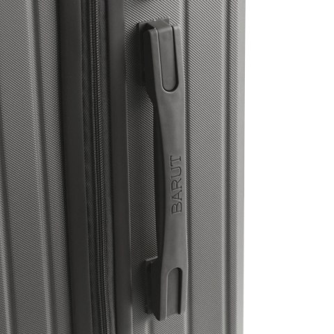 ZESTAW WALIZEK PODRÓŻNYCH 3SZT XL+L+M BARUT ABS NA 4 KÓŁKACH SZARE