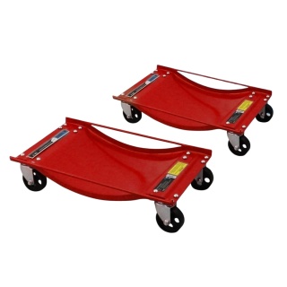 Zestaw 2szt wózek manewrowy pod koła Warsztatowe na kółkach