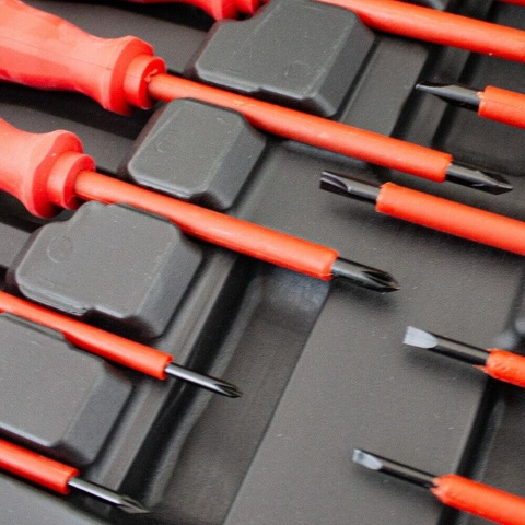 Zestaw Wkrętaków precyzyjnych Bituxx 11 elementów magnetyczne stal CrV