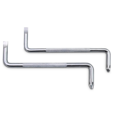 Zestaw wkrętaków bitów TORX płaskie krzyżowe 100el. w stojaku Bituxx