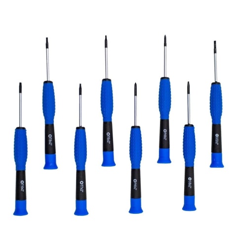 Zestaw wkrętaków bitów TORX płaskie krzyżowe 100el. w stojaku Bituxx