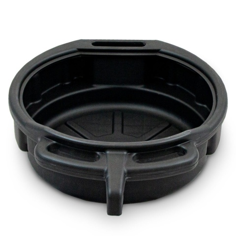 Zestaw mis do zlewania oleju z upustem – trwałe miski do serwisu i wymiany płynów, odporne na substancje chemiczne