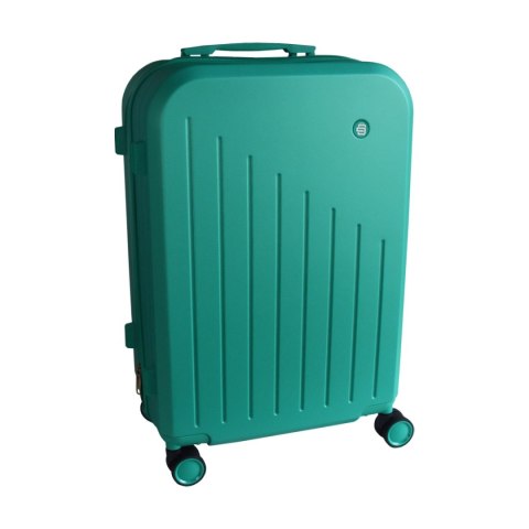 KOMPLET WALIZEK PODRÓŻNYCH 3SZT BARUT ABS NA 4 KÓŁKACH XL+L+M EMERALD