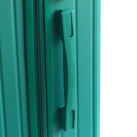 KOMPLET WALIZEK PODRÓŻNYCH 3SZT BARUT ABS NA 4 KÓŁKACH XL+L+M EMERALD