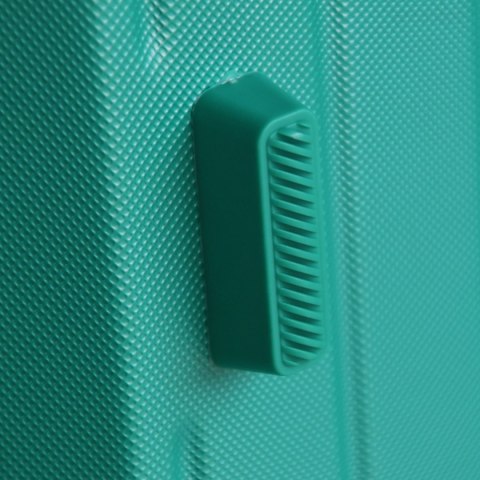 KOMPLET WALIZEK PODRÓŻNYCH 3SZT BARUT ABS NA 4 KÓŁKACH XL+L+M EMERALD