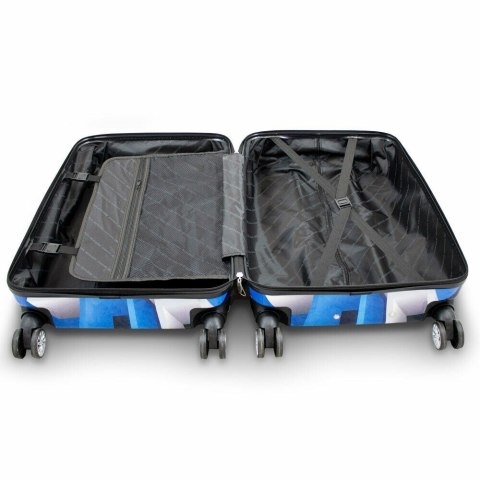 KOMPLET ZESTAW WALIZEK 3 SZT BERWIN BLUE&WHITE WALIZKI XL+L+M