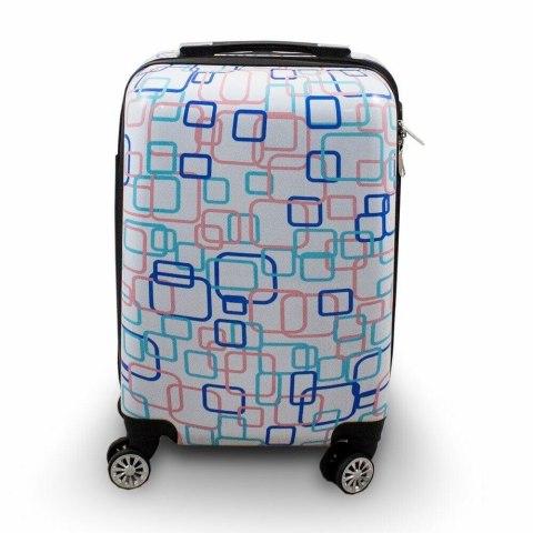 KOMPLET ZESTAW WALIZEK 3 SZT BERWIN COLORFUL SQUARE WALIZKI XL+L+M