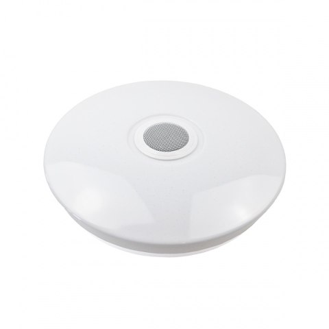 LAMPA SUFITOWA LED RGB 24W Z GŁOŚNIKIEM BLUETOOTH PLAFON GWIAZDKI SMART APP