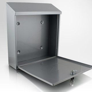 METALICZNA SKRZYNKA NA LISTY POCZTOWA NAŚCIENNA SOLIDNA 2 KLUCZYKI