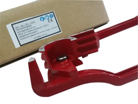 MINI GIĘTARKA BITUXX ZAGINARKA RĘCZNA DO RUR 6, 8, 10MM LEKKA