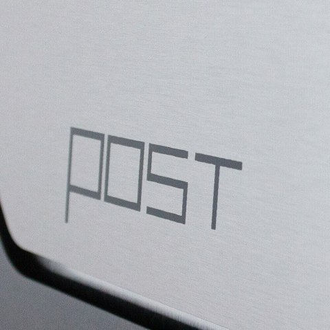 NAŚCIENNA SKRZYNKA POCZTOWA NA LISTY GRAFIT SUPER WYTRZYMAŁA UNIWERSALNA