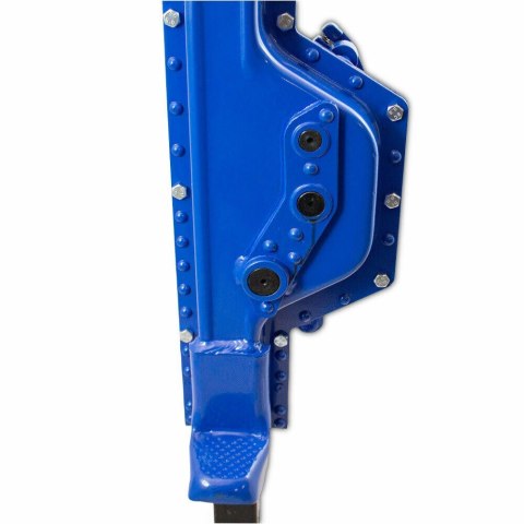 NIEBIESKI PODNOŚNIK KORBOWY UDŹWIG DO 10 TON WARSZTATOWY SOLIDNY